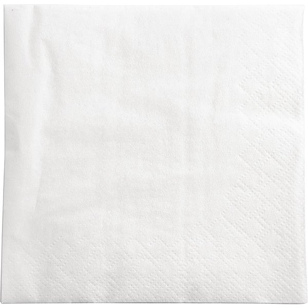 Fasana Cocktail Napkin White 24x24cm 2ply 1/4 Fold (Pack of 1500)