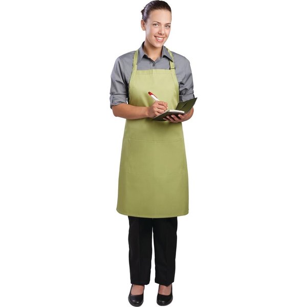 Chef Works Bib Apron Lime