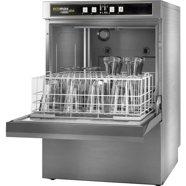 Hobart Ecomax Plus G515W-10C Undercounter Glasswasher WRAS Approved 500mm Rack