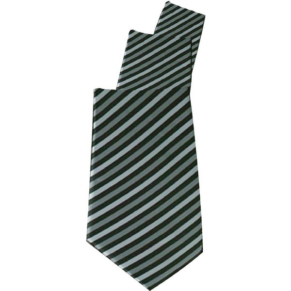 Chef Works Tie Grey Skinny Stripe