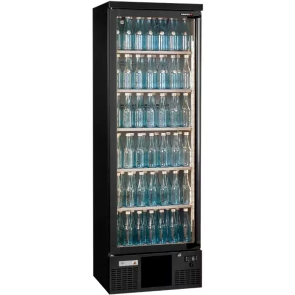 Gamko Maxiglass MG3/300LG Left Hand Hinged Glass Door Upright Bottle Cooler 300 Litres