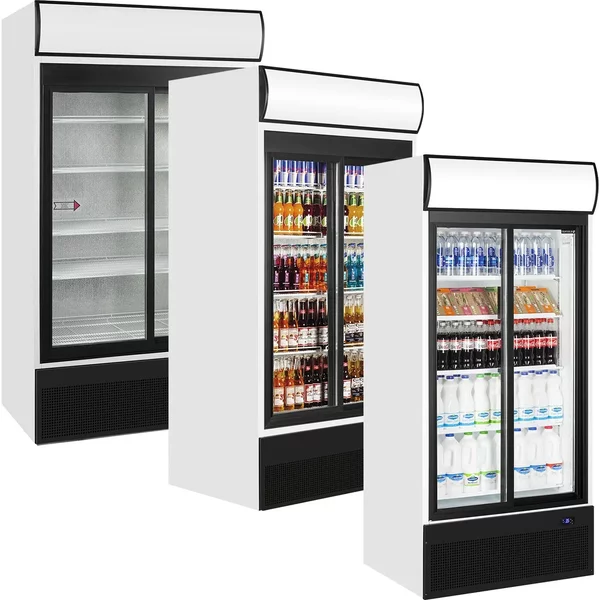 Tefcold FSC890SP White Sliding Door