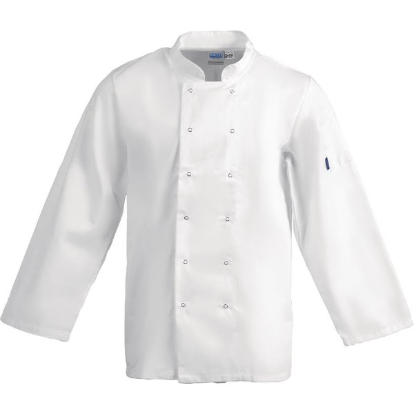 Whites Vegas Unisex Chefs Jacket Long Sleeve White M