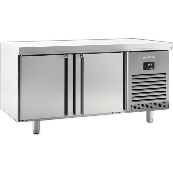 INFRICO 2 Door 800mm Depth Counter 405L
