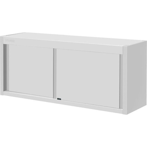 Vogue Wall Cupboard Stainless Steel 650x1500x400mm