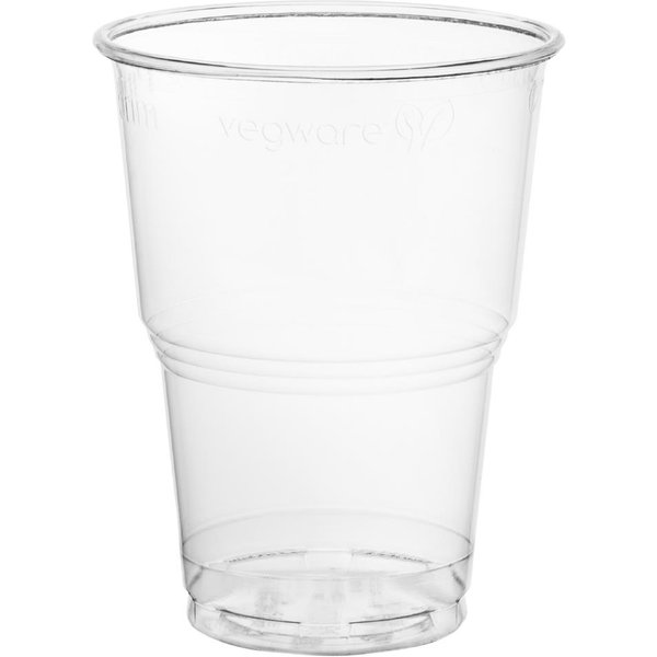 Vegware PLA Half Pint to Brim Cup UKCA/UKNI/CE-marked (2100 Pack)