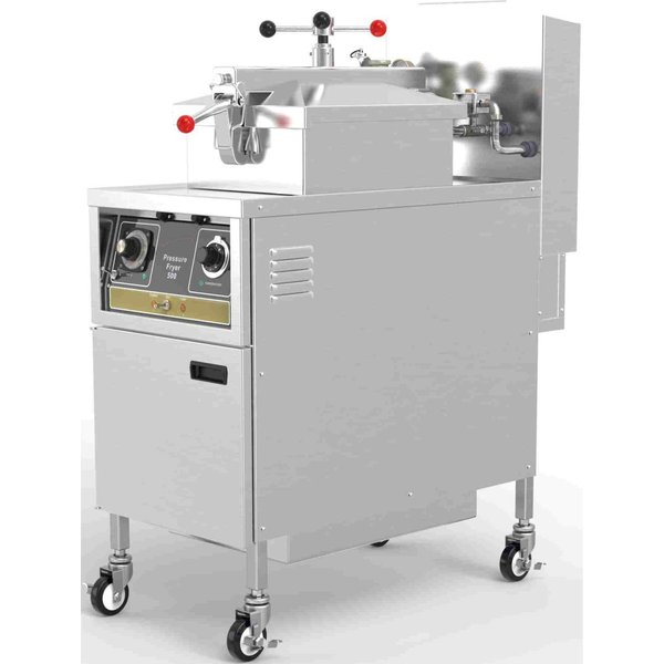 Chefs Range ECG500 Gas pressure fryer with Filtration - Mechanical controls