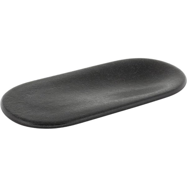 Playground Bread & Bite Black Oval Plates 220x100mm (6 Pack)