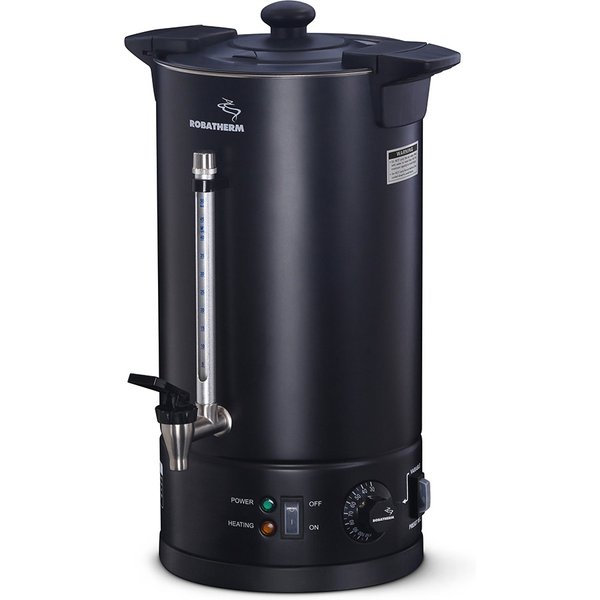 Roband UDB10VP Black Double Skinned Hot Water Urns