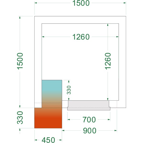 Tefcold CRNF1515 Freezer Room