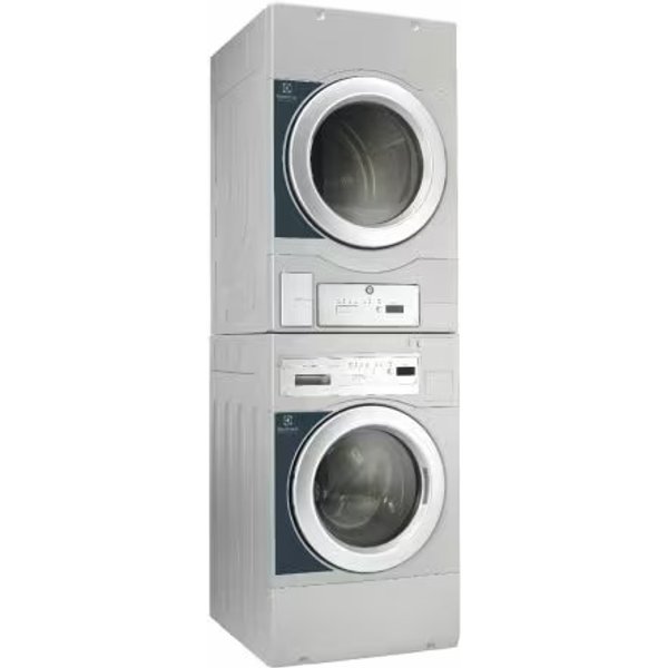 Electrolux Professional WE1100P/TE1220G myPRO XL Smart Washer & Dryer Stack Combo, A+ Rated, 12kg