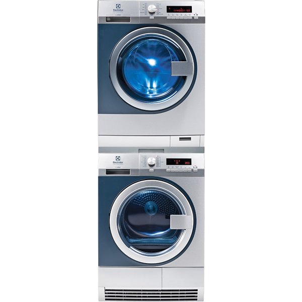 Electrolux Professional WE170V/TE1120HP myPro Smart Washer & Heat Pump Tumble Dryer Stack Combo