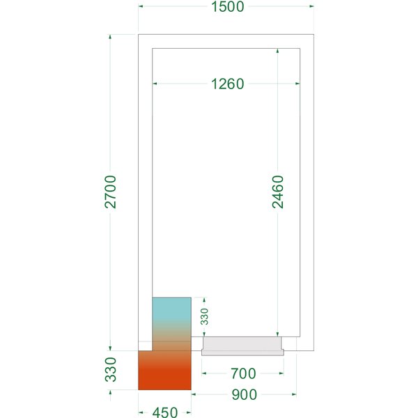Tefcold CRNF1527 Freezer Room