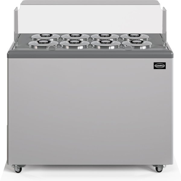 Combisteel Zanzibar 8 Ice Cream Display - 360 L