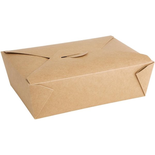 Fiesta Compostable Paperboard Food Cartons 1800ml / 63oz (200 Pack)