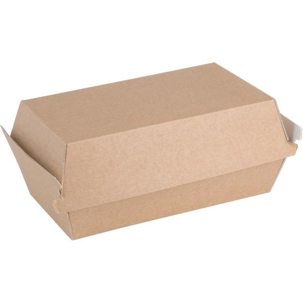 Fiesta Compostable Kraft Food Boxes Small 172mm (200 Pack)
