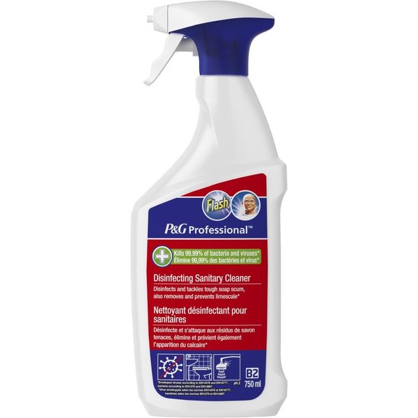 Flash Professional Disinfecting Sanitary Cleaner 750ml (Pack of 10)