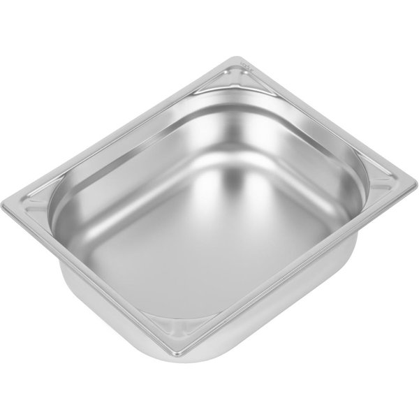 Vogue Heavy Duty Stainless Steel 1/2 Gastronorm Tray 100mm