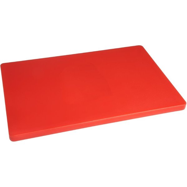 Hygiplas Thick Low Density Red Chopping Board 450x300x20mm
