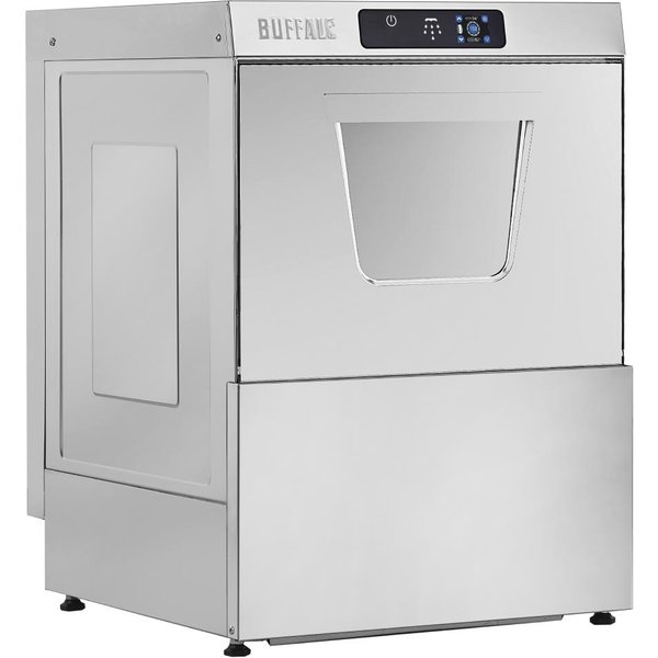 Buffalo Digital Undercounter Dishwasher with Drain Pump 500mm Basket 5.4kW