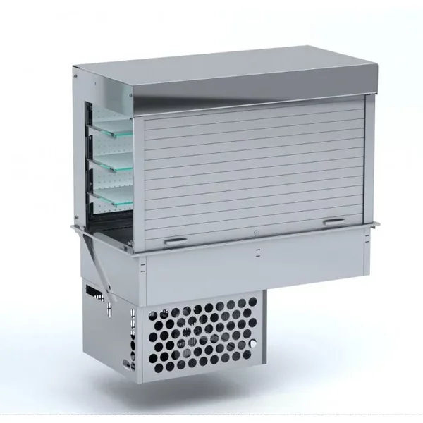 CombiSteel Drop-In Cubic Refrigerated Display - BLINDS 4/1