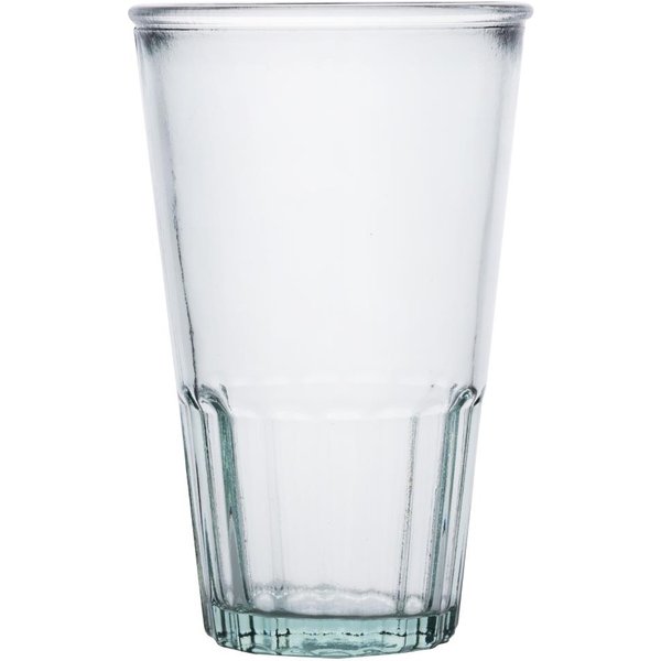 Olympia Recycled Glass Fluted Hi Ball Tumblers 500ml (6 Pack)