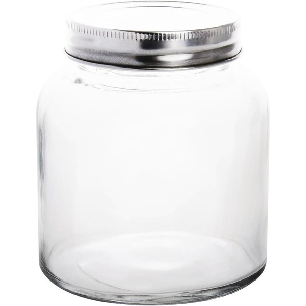 Vogue Glass Screw Top Preserving Jar 330ml (6 Pack)
