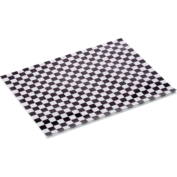 Was Germany Wrap & Go Burger Paper Black and White Set, 25 x 20 cm, Pack of 1000