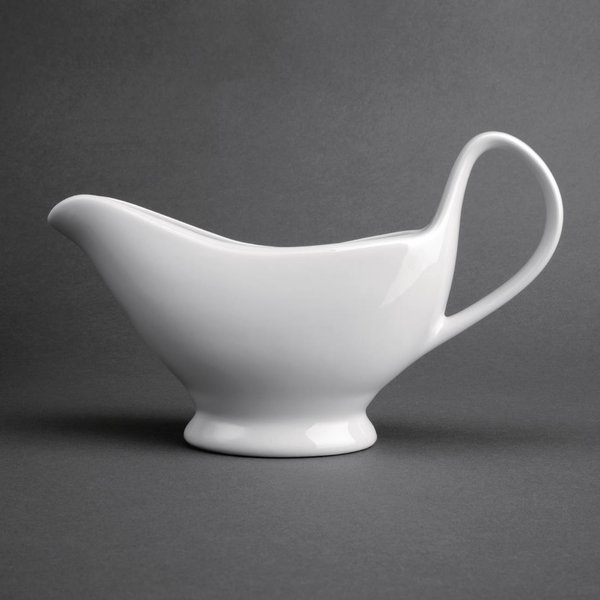 Olympia Whiteware Gravy Boats 340ml 12oz (6 pack)