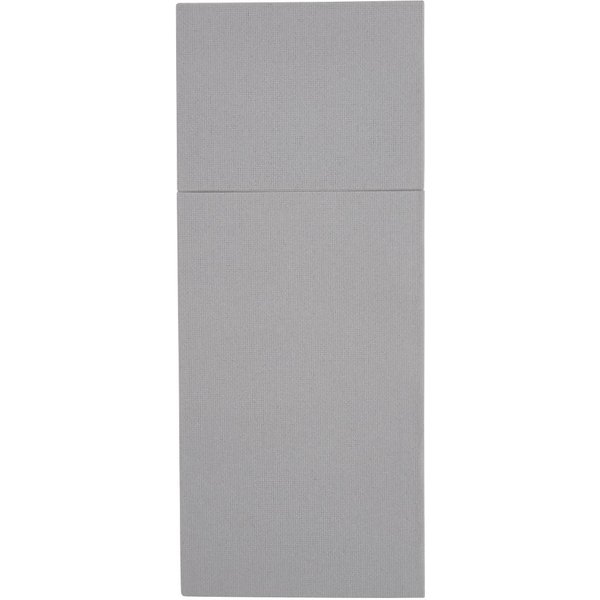 Fiesta Recyclable Premium Tablin Dinner Napkin Grey 48x40cm Airlaid Pocket Fold (400 Pack)