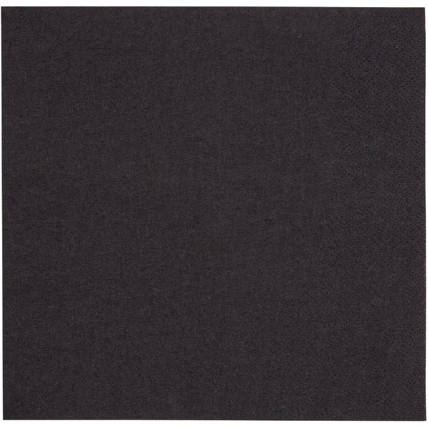 Fiesta Recyclable Lunch Napkin Black 33x33cm 2ply 1/4 Fold (Pack of 2000)