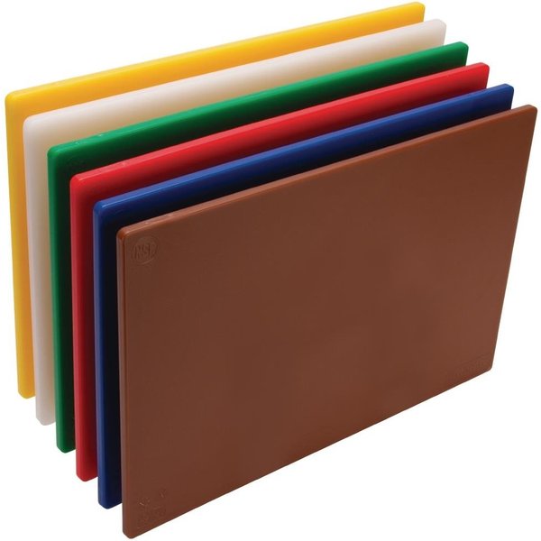 Hygiplas Low Density Chopping Board Set 450x300x10mm (6 pack)