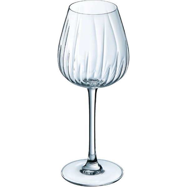 Cristal d'Arques Swirly Wine Glasses 350ml (8 Pack)