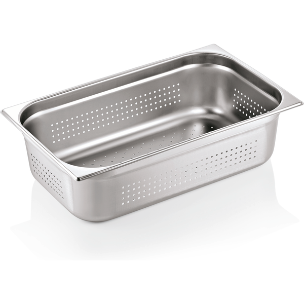 Was Germany GN Container Chrome Nickel Steel 1/1-150 mm Perforated