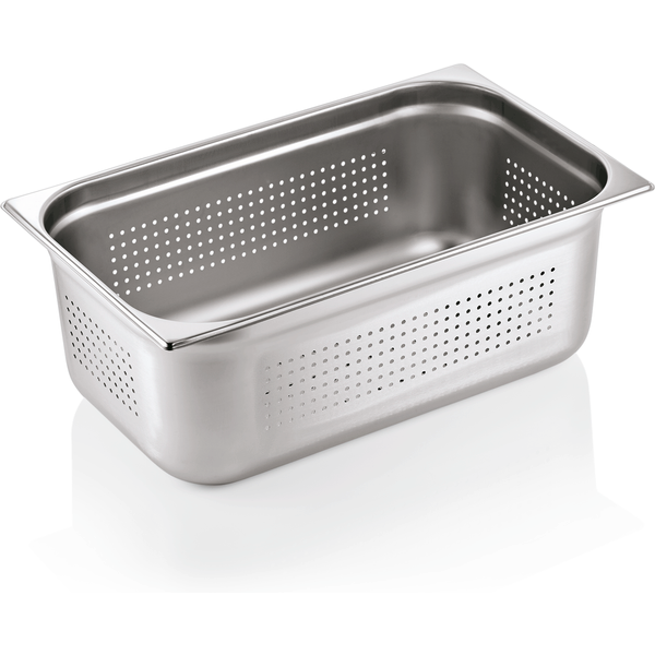 Was Germany GN Container Chrome Nickel Steel 1/1-200 mm Perforated