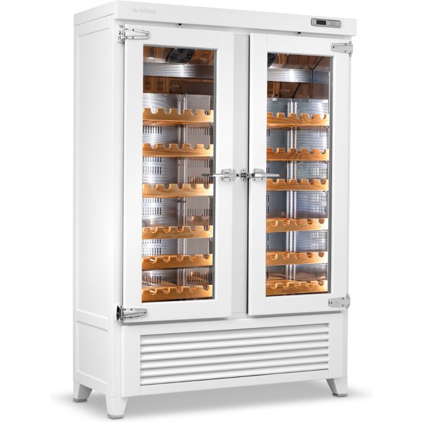 Infrico Upright Double Door Wine Cellar (180 Bottles)