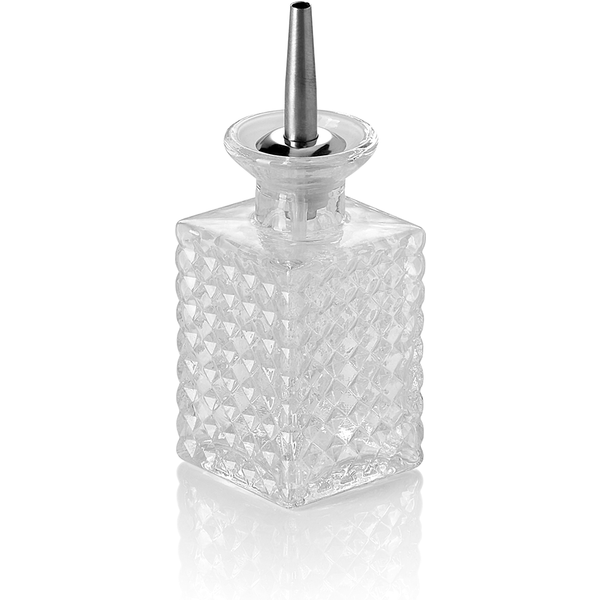 Nocturn Bitter Bottle Glass 0.13 Ltr Stainless Steel
