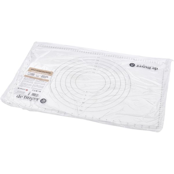 De Buyer Baking Non-Stick Silicone Mat Black