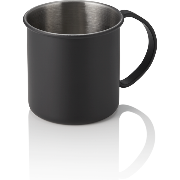 Nocturn Moscow Mule Mug 0.45 L Black Matt Chrome Nickel Steel