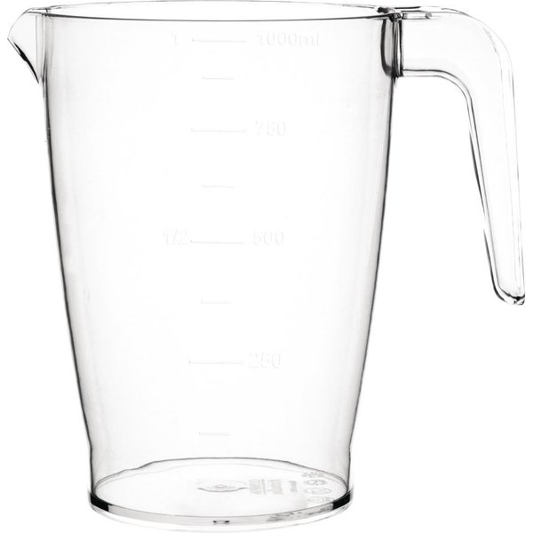 Olympia Kristallon Polycarbonate Stacking Jug 1ltr