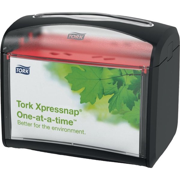 Tork Xpressnap Tabletop Napkin Dispenser Black