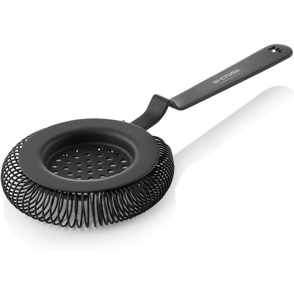 Nocturn Bar Strainer Black Matt Chrome Nickel Steel 18/8