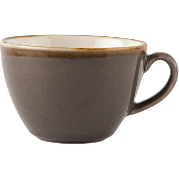 Olympia Kiln Cappuccino Cup Smoke 340ml (Pack of 6)