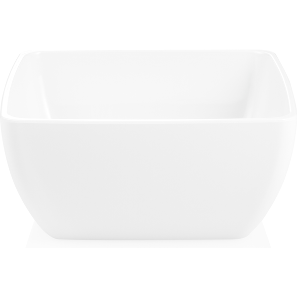 Day & Night Melamine Bowl 19 x 19 cm White
