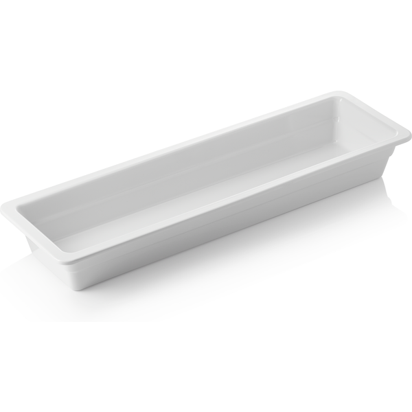 Was Germany GN Container White Melamine 2/4-65 mm