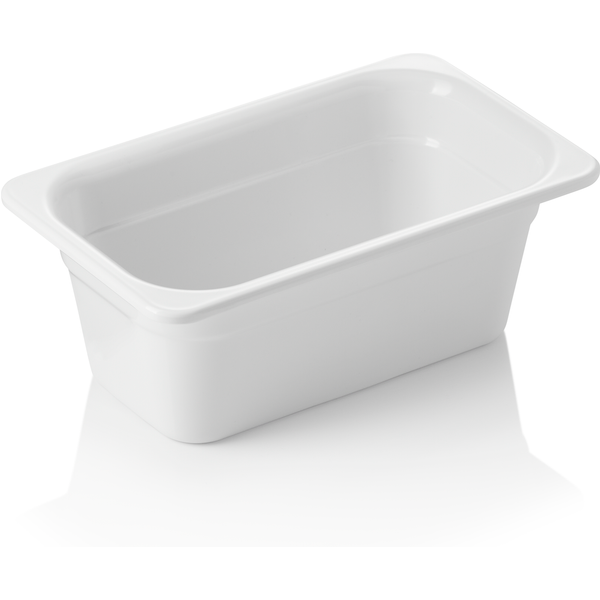 Was Germany GN Container 1/4 White Melamine