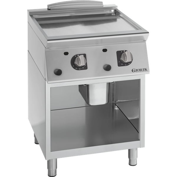 Giorik FLG73GCRX - 2 Zone Gas griddle - smooth plate chrome plated