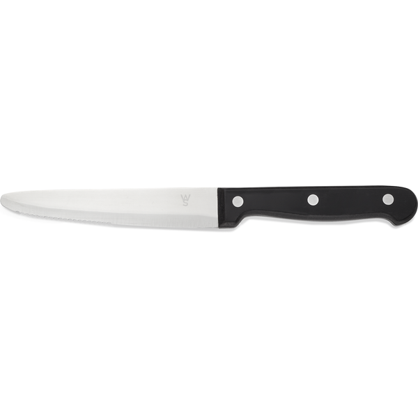 Was Germany Steak Knife Set Chrome Steel POM Handle Pack of 6