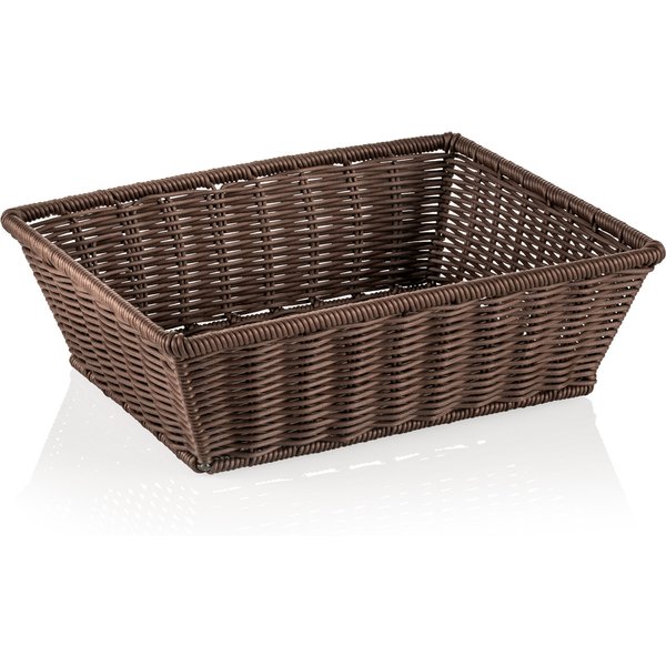 Weaver Pro GN Basket 1/2 Brown Polypropylene (Single Unit)