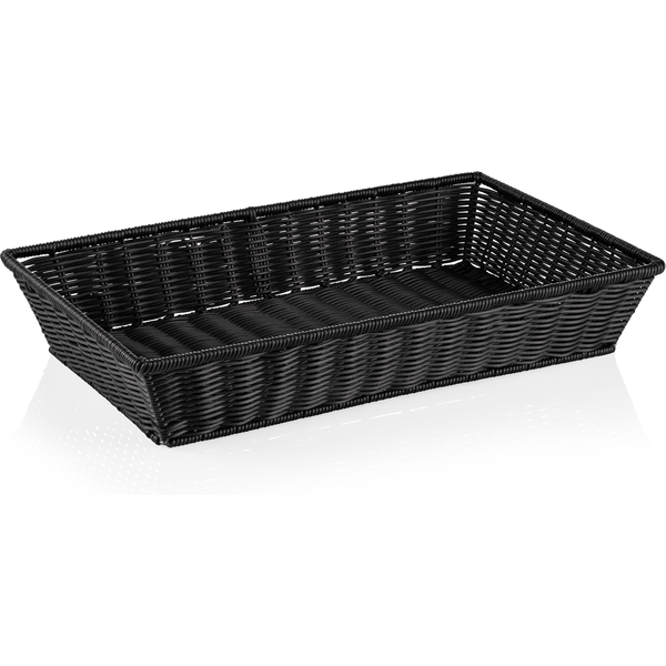 Weaver Pro GN Basket 1/1 Black Polypropylene